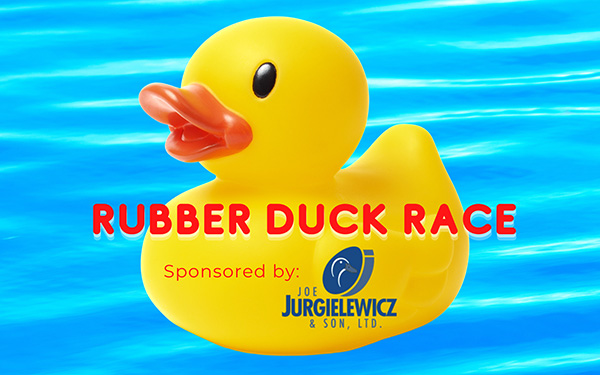 Graphic showing a rubber duck