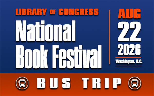 Logo for the National Book Festival Bus Trip